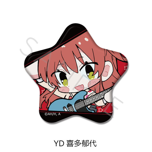 『ぼっち・ざ・ろっく!』第3弾 星型缶バッジ YD 喜多郁代
